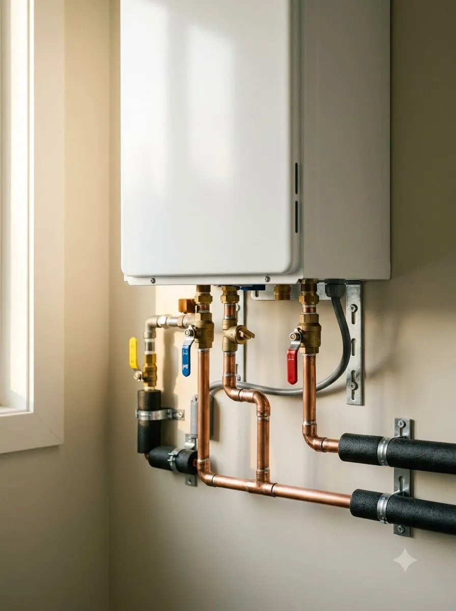 Tankless water heater in Decatur
